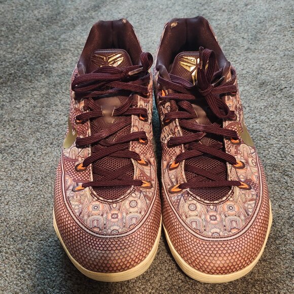 Nike Kobe 9 IX EM Silk Road Merlot Burgundy Low Top; Mens Size 12 main image 5